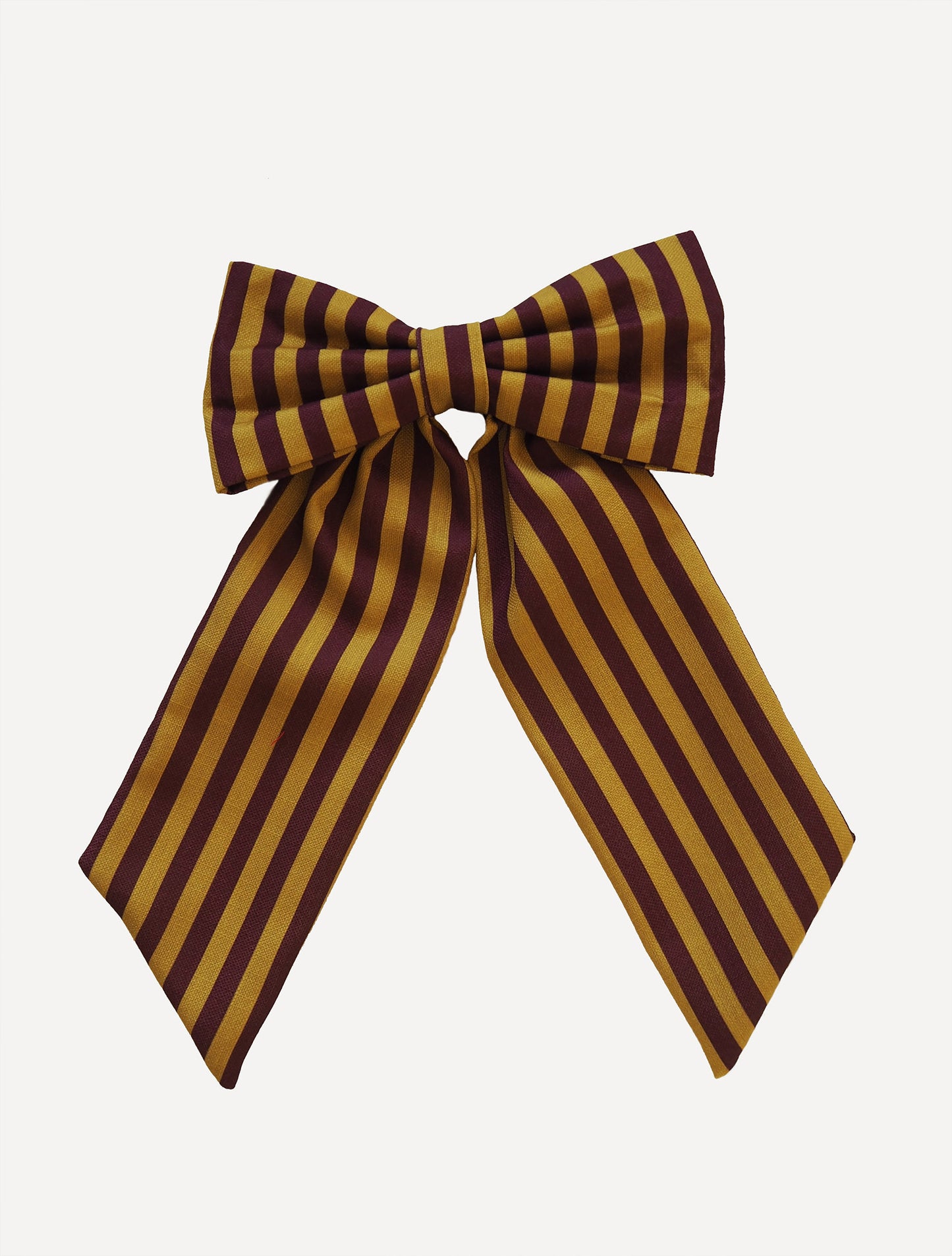 Christmas Bow - Mustard & Merlot