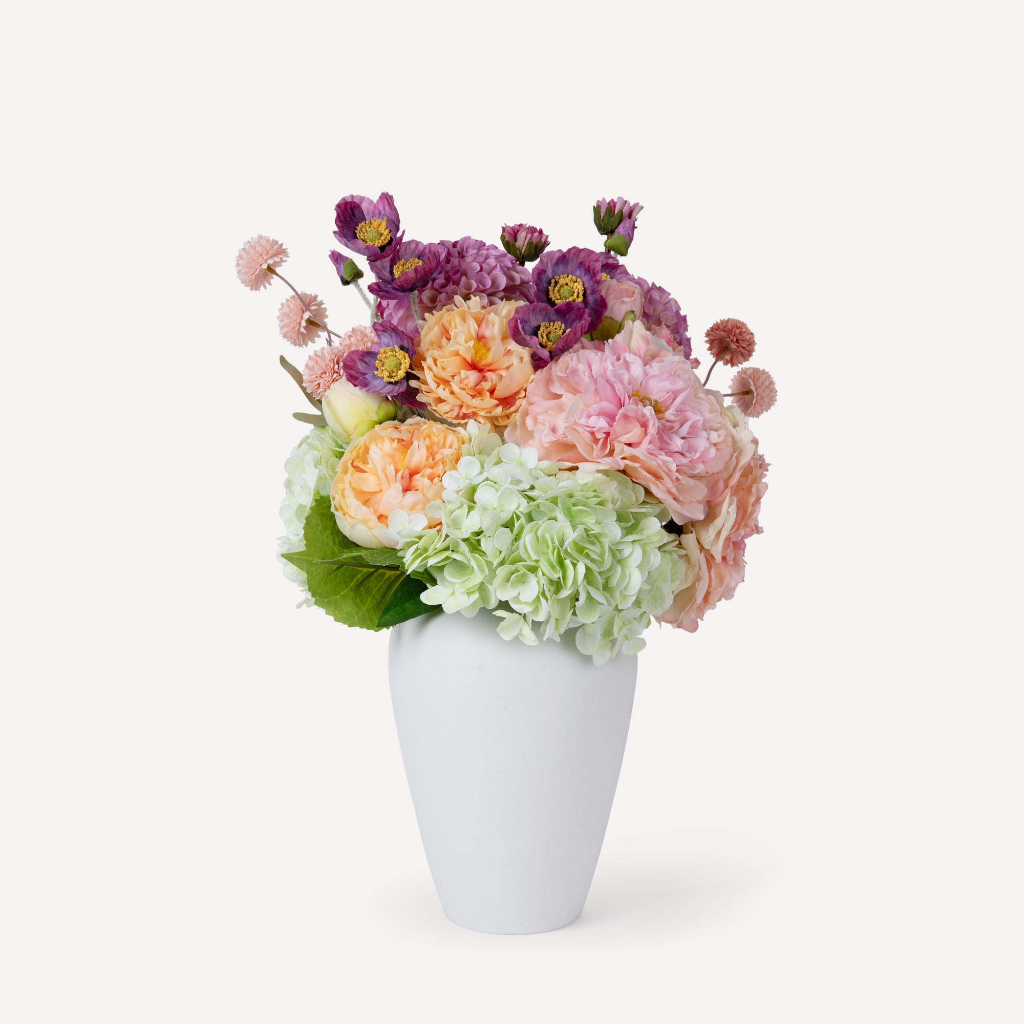 Off-White Ceramic Vase