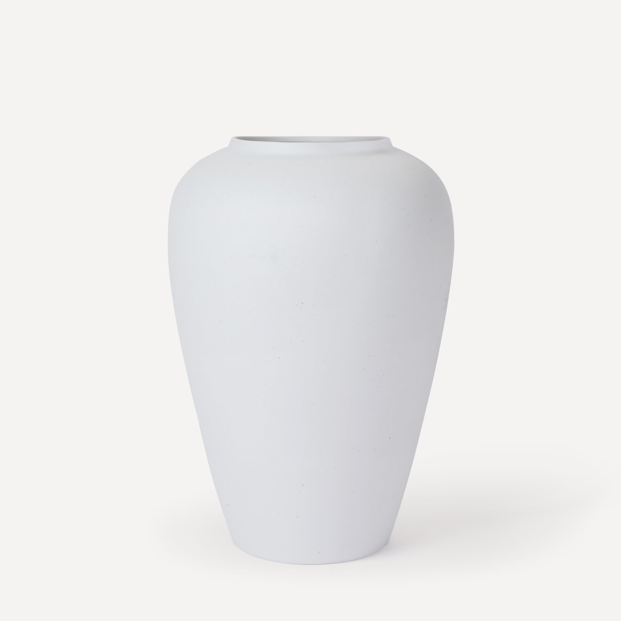 Off-White Ceramic Vase