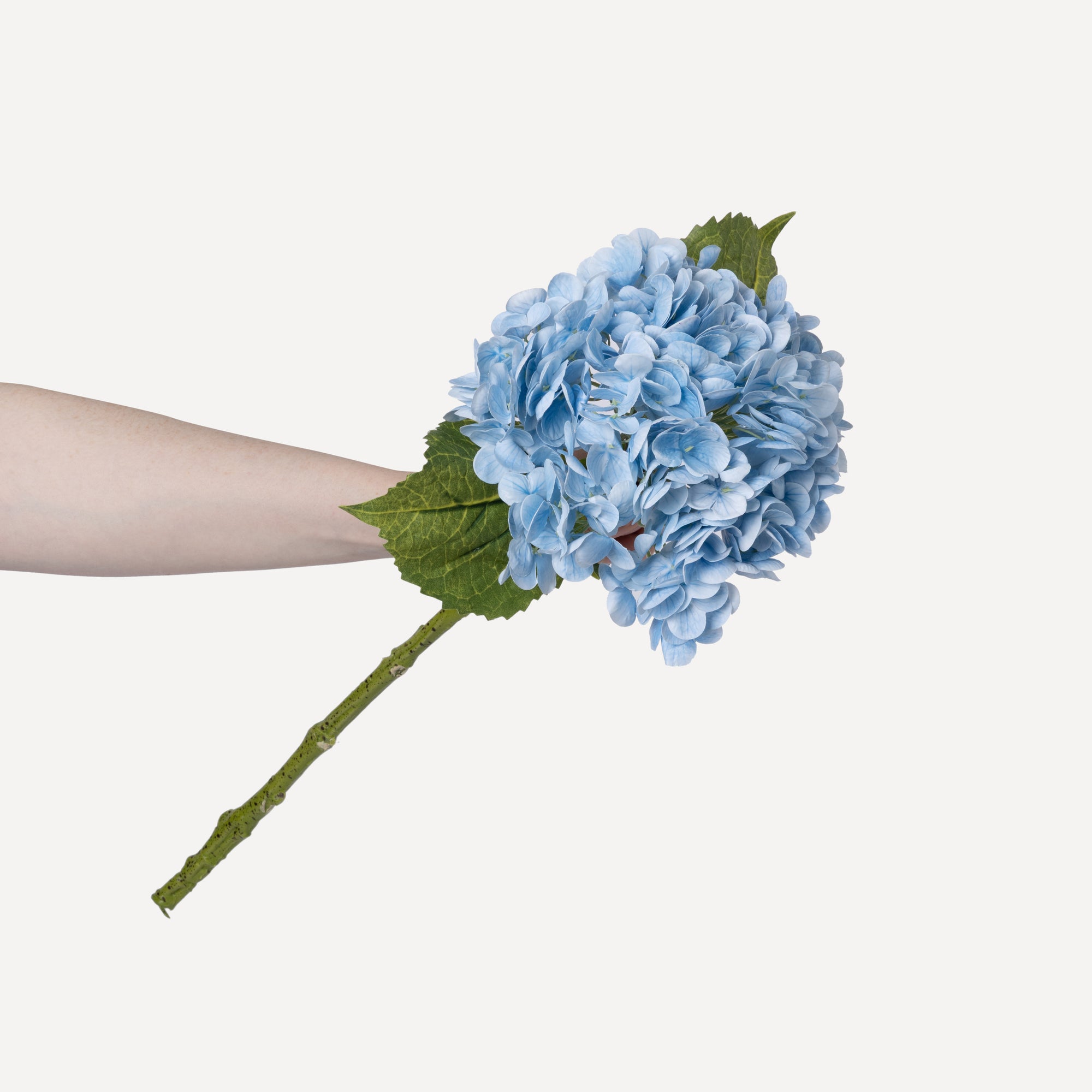 Hydrangeas - Faux Flower Stems - White, Light Green, Lavender, Blue, Green