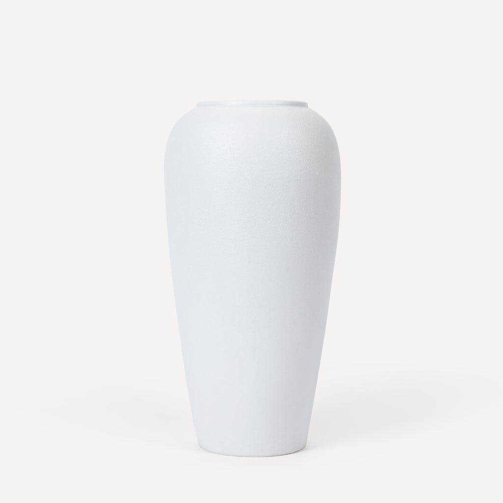Tall Ceramic Vase - Homeware - White