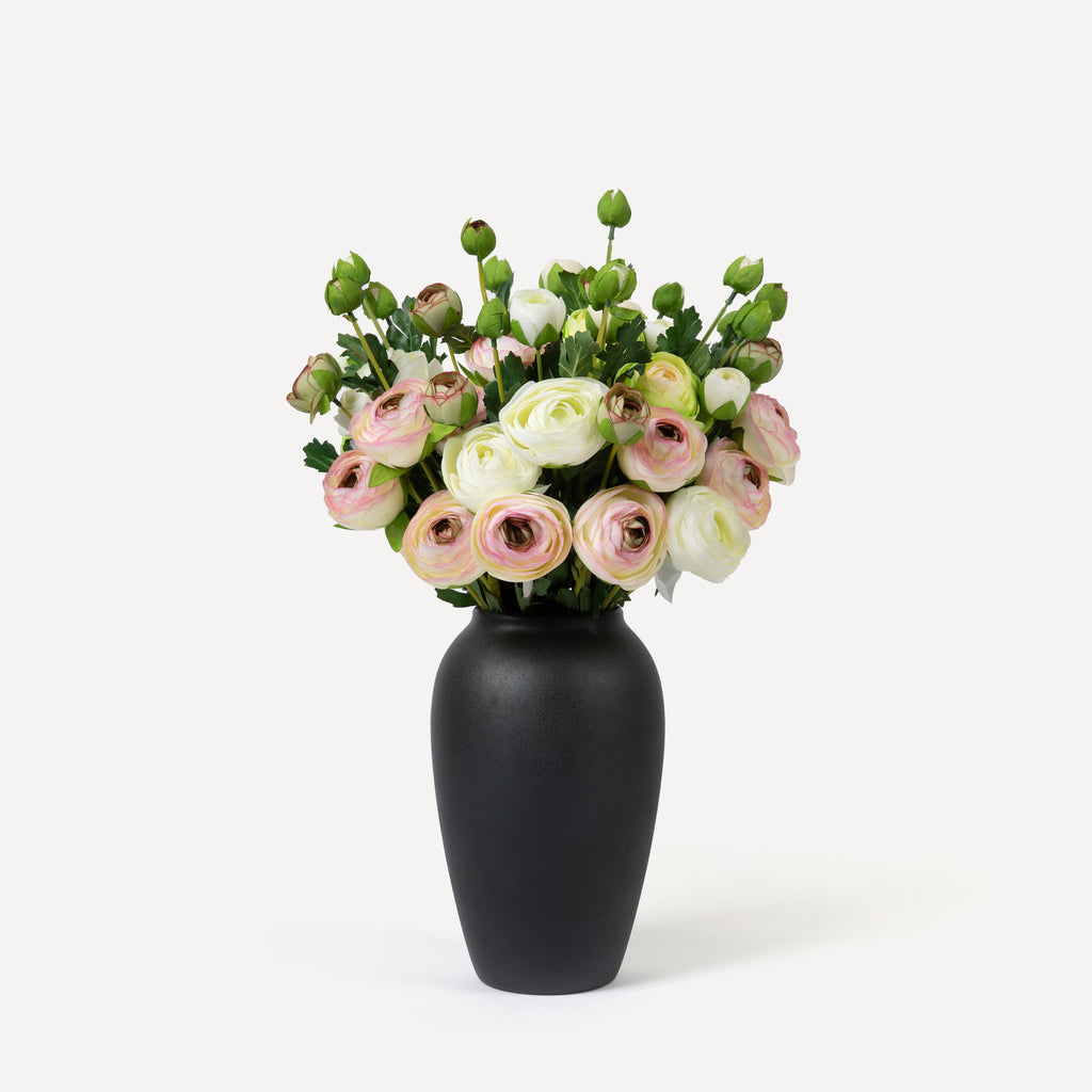 Ceramic Vase - Homeware - Black