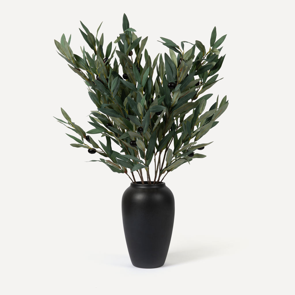 Olive Branches - Faux Foliage Stems - Tea, Forest
