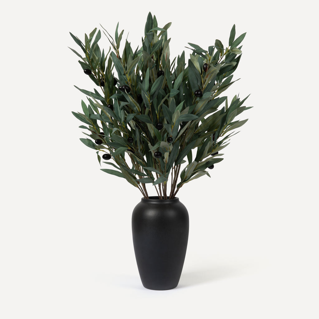 Olive Branches - Faux Foliage Stems - Tea, Forest