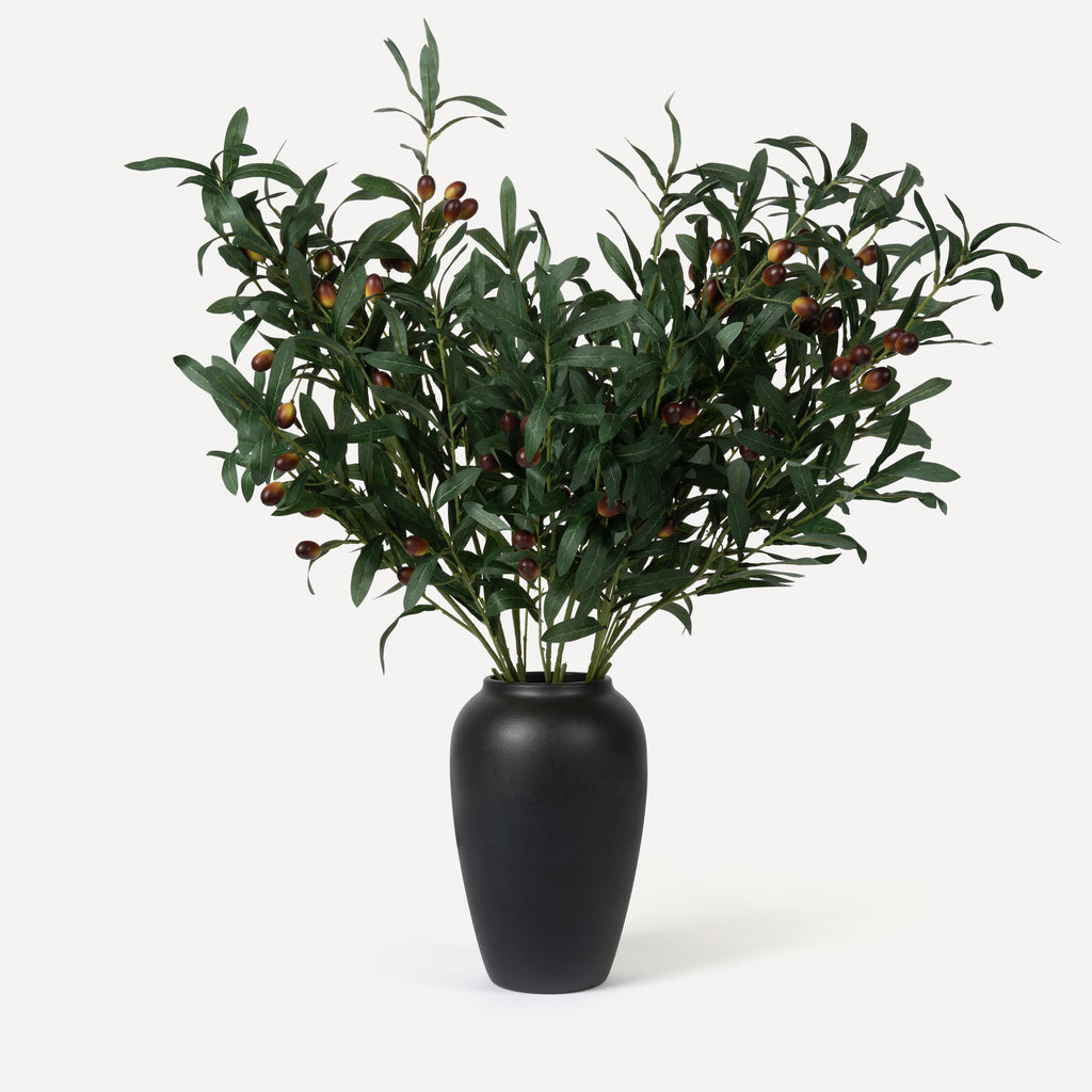 Olive Branches - Faux Foliage Stems - Tea, Forest
