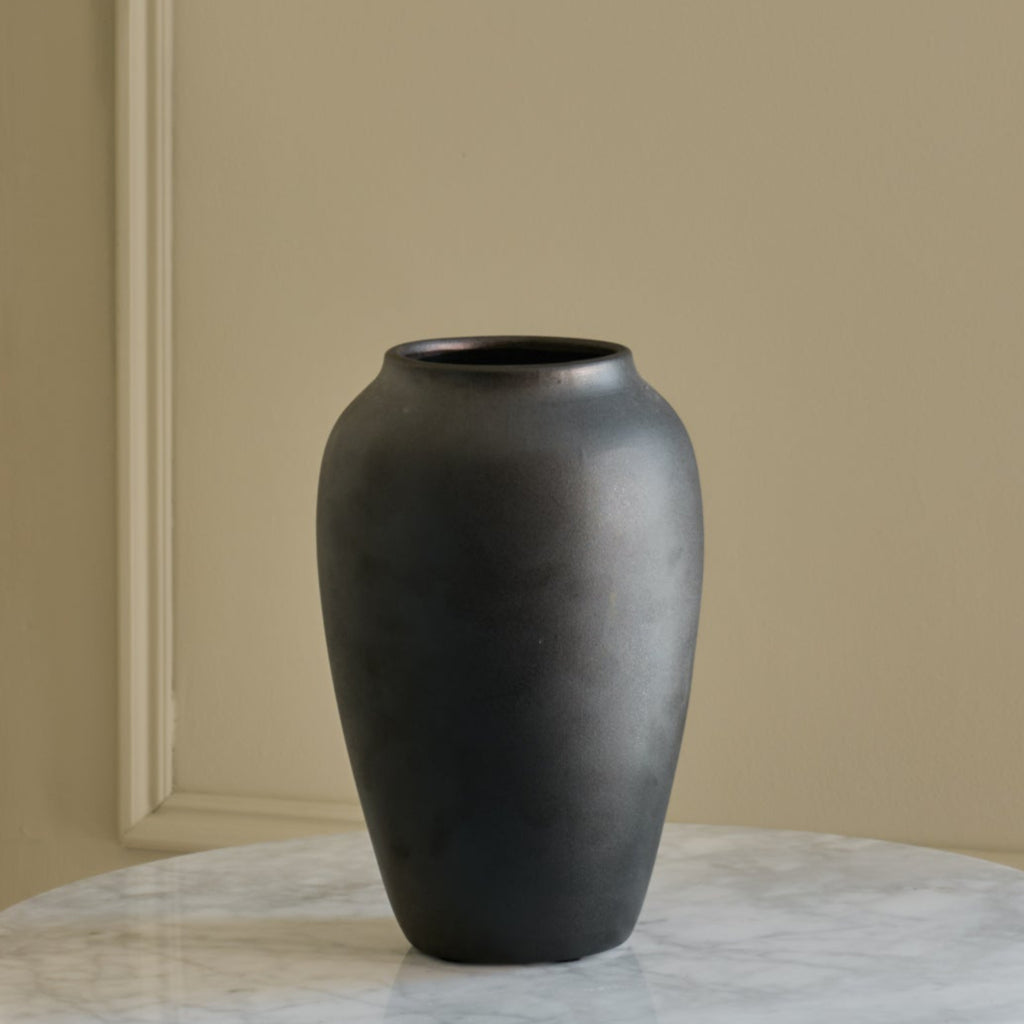 Ceramic Vase - Homeware - Black