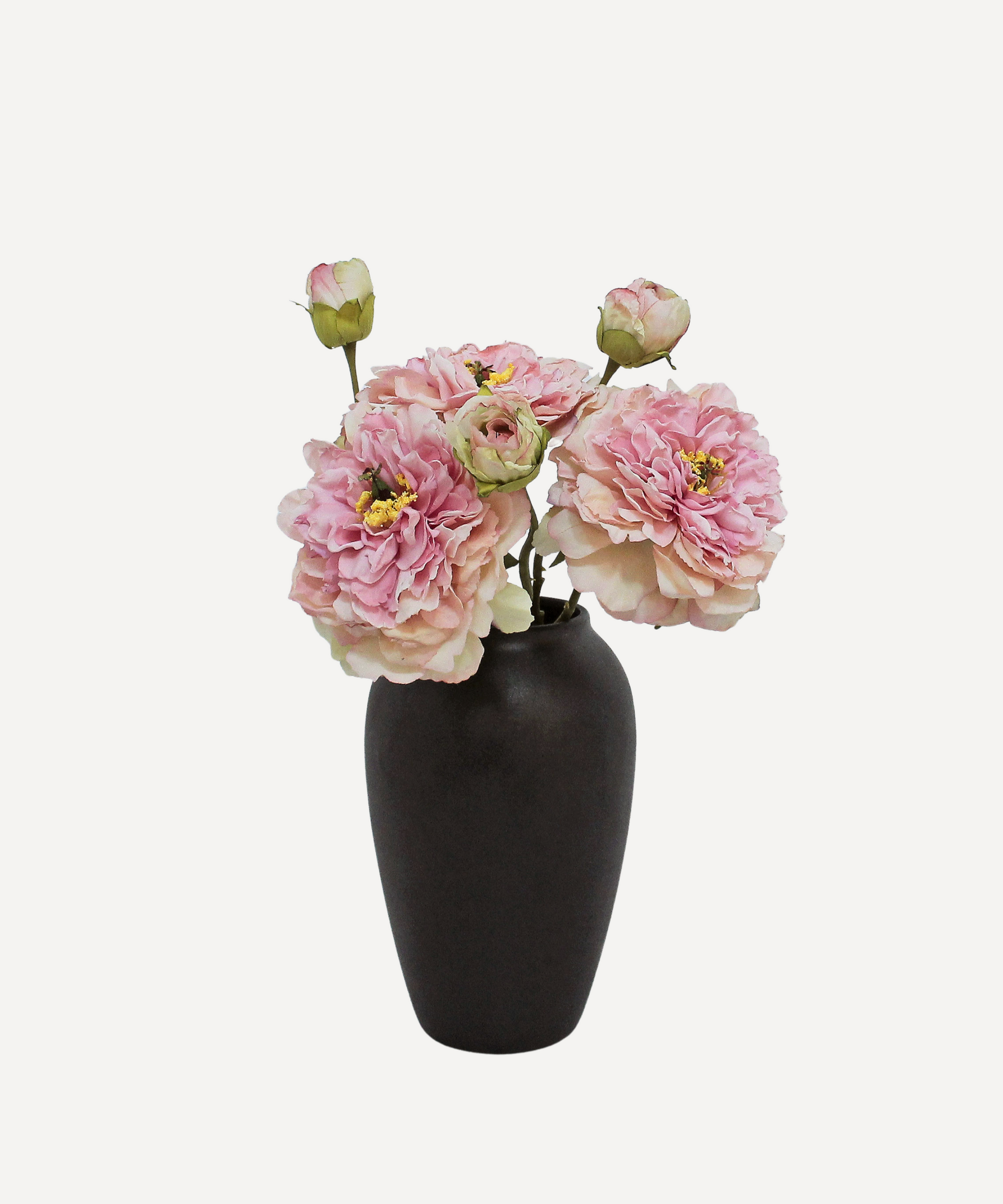 Blooming Peony - Faux Flower Stems - Blush Pink, White, Lavender, Coral, Merlot