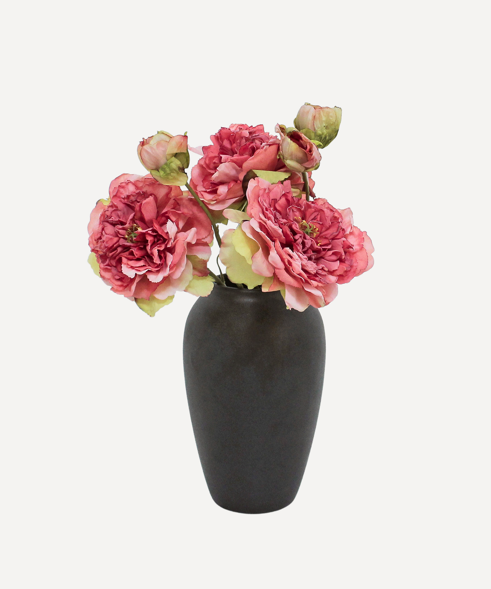 Blooming Peony - Faux Flower Stems - Blush Pink, White, Lavender, Coral, Merlot