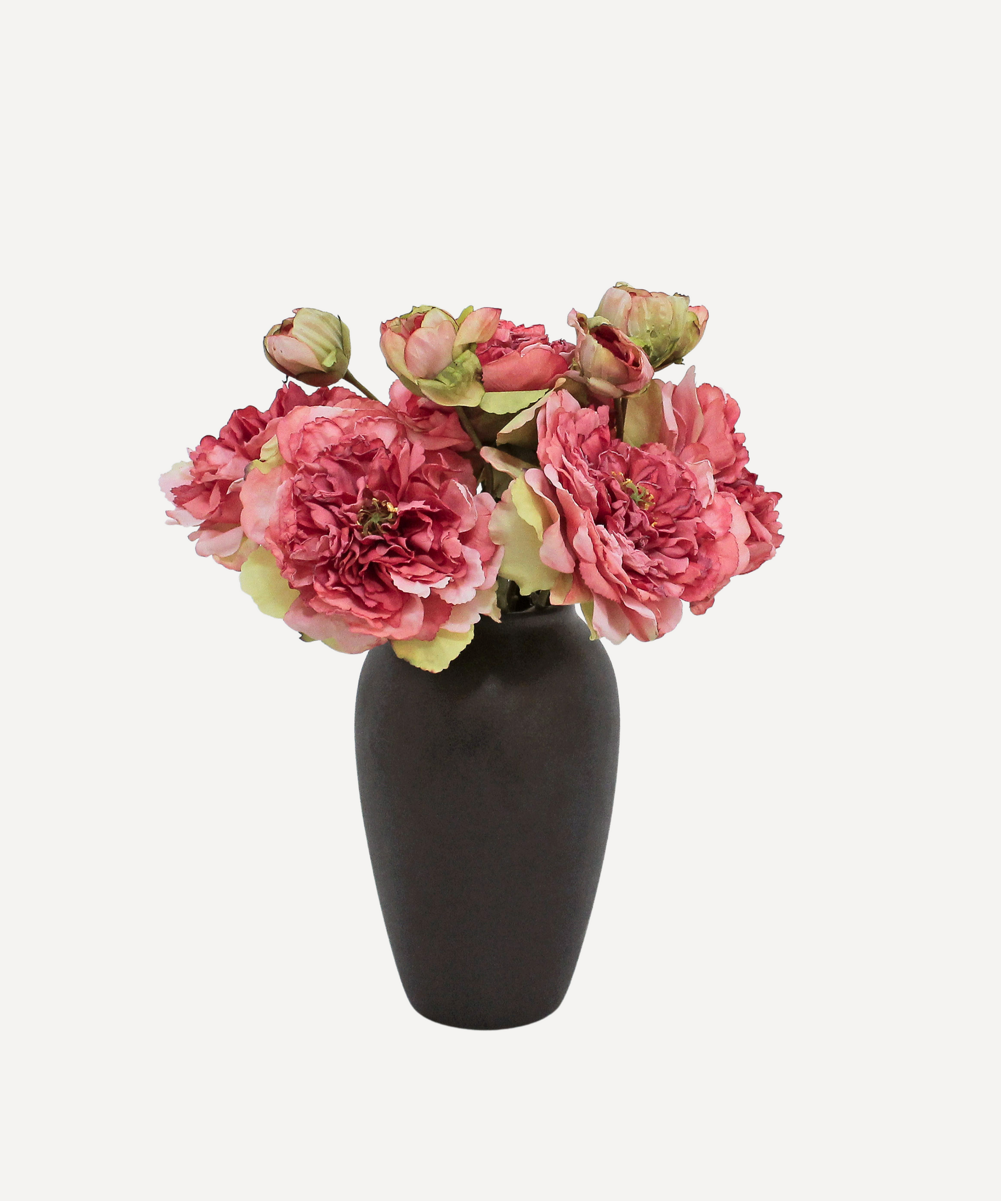 Blooming Peony - Faux Flower Stems - Blush Pink, White, Lavender, Coral, Merlot