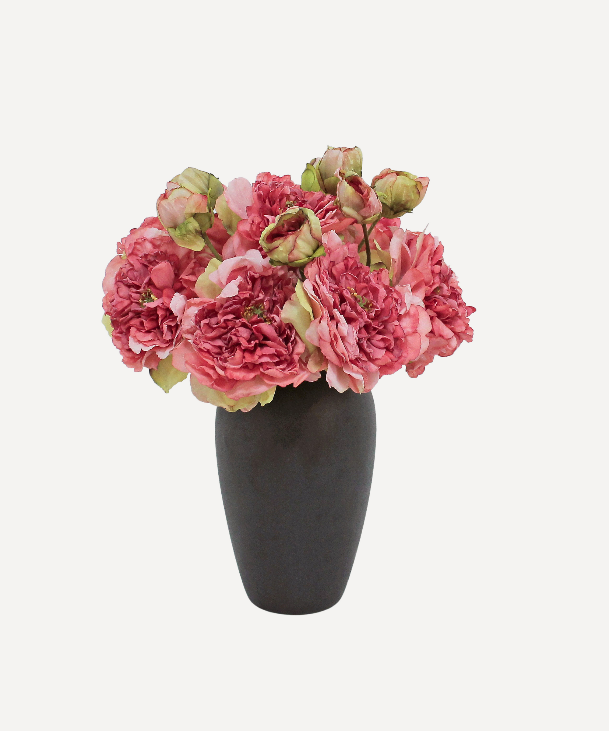 Blooming Peony - Faux Flower Stems - Blush Pink, White, Lavender, Coral, Merlot