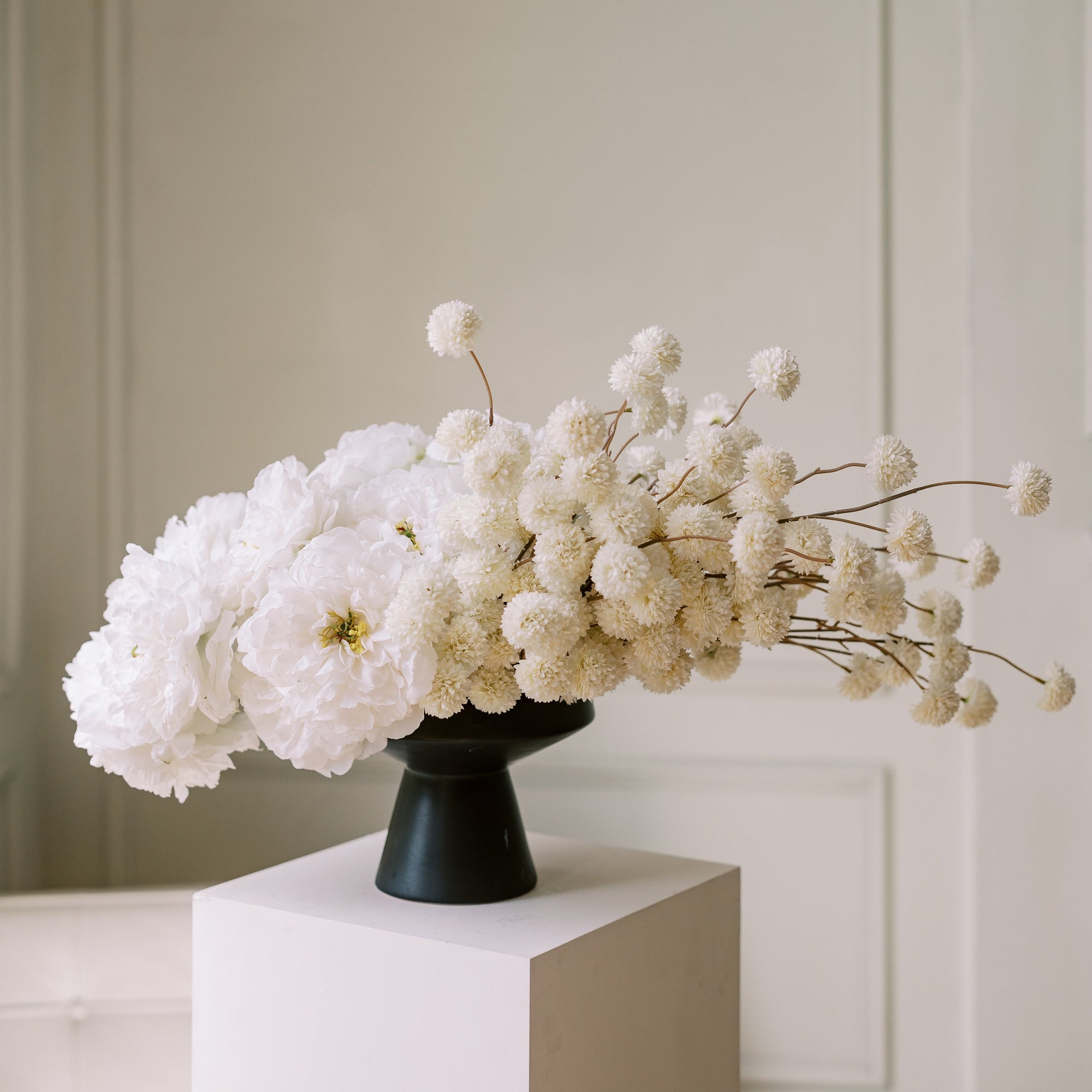 Large Arrangement for Hire - Faux Flower Arrangement & Vase