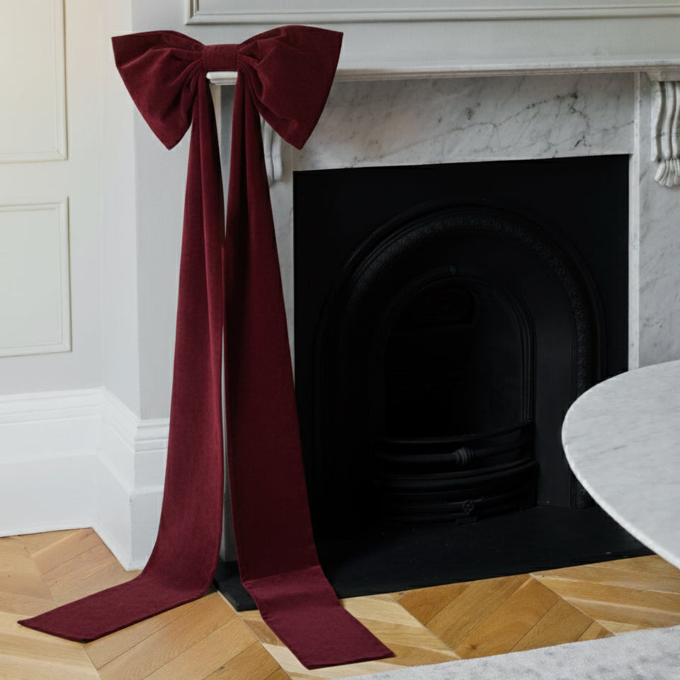 Extra Large Velvet Bow - Made to Order