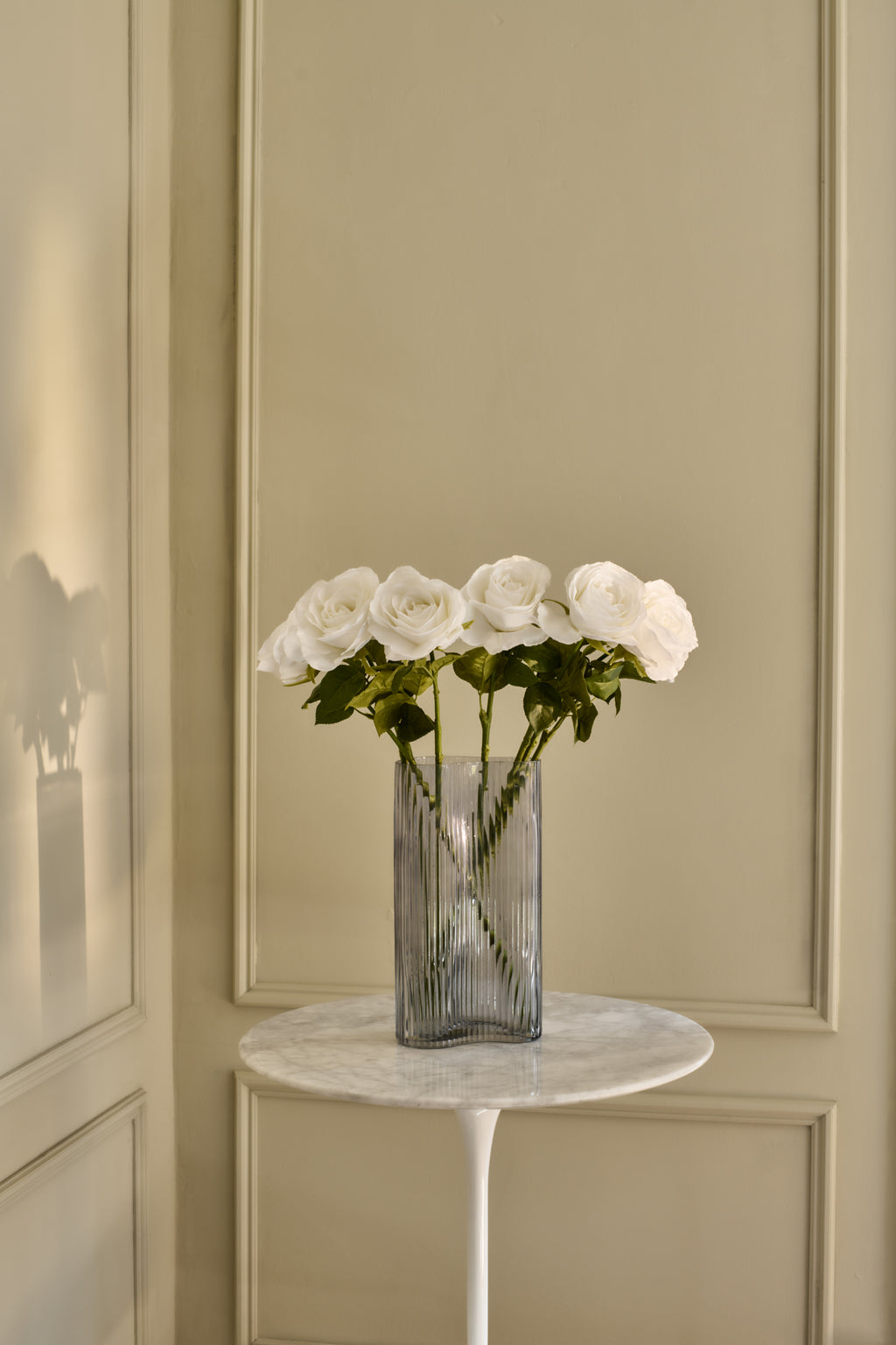 XL Roses - Faux Flower Stems - Red, Peach, White & Pink