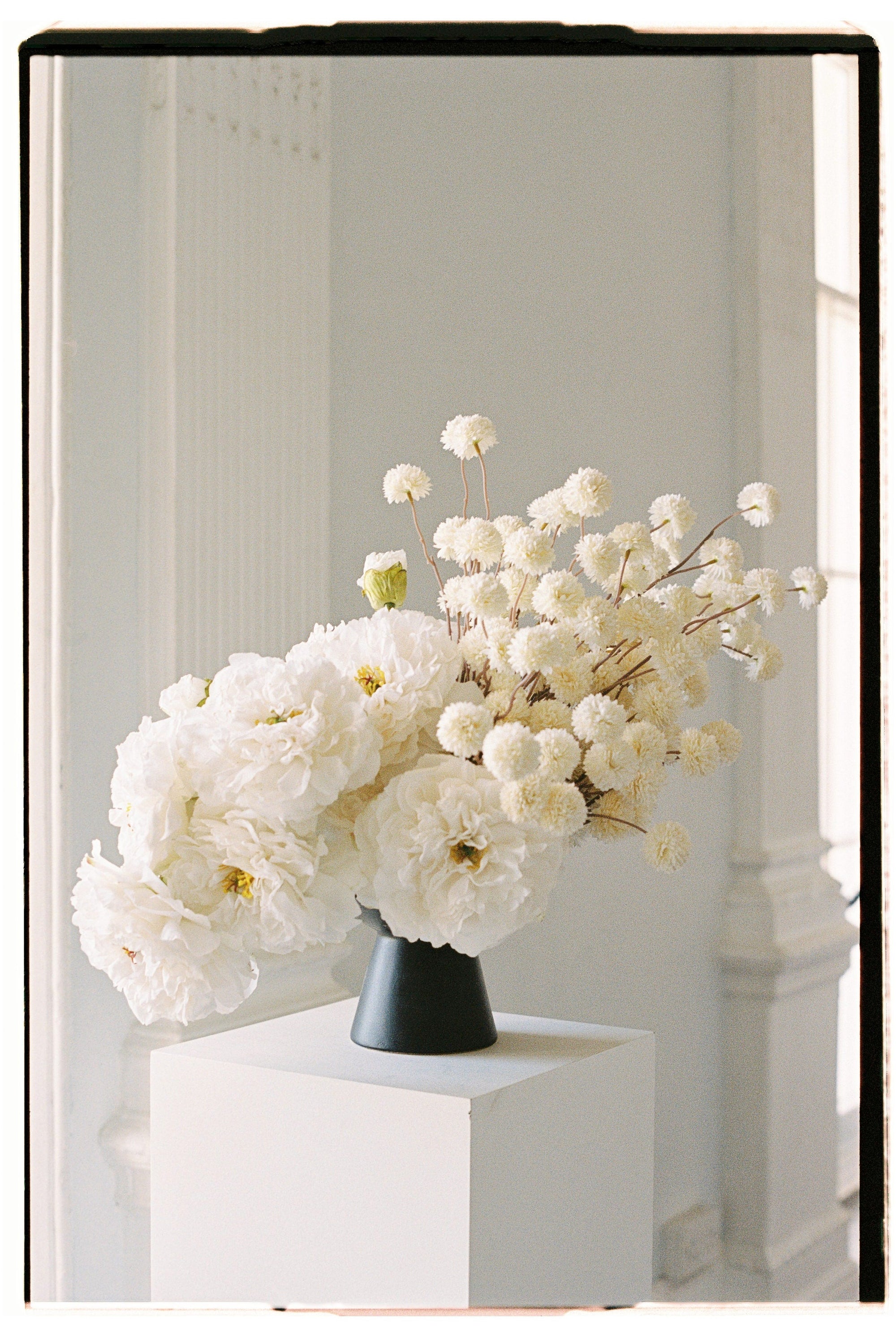 Large Arrangement for Hire - Faux Flower Arrangement & Vase