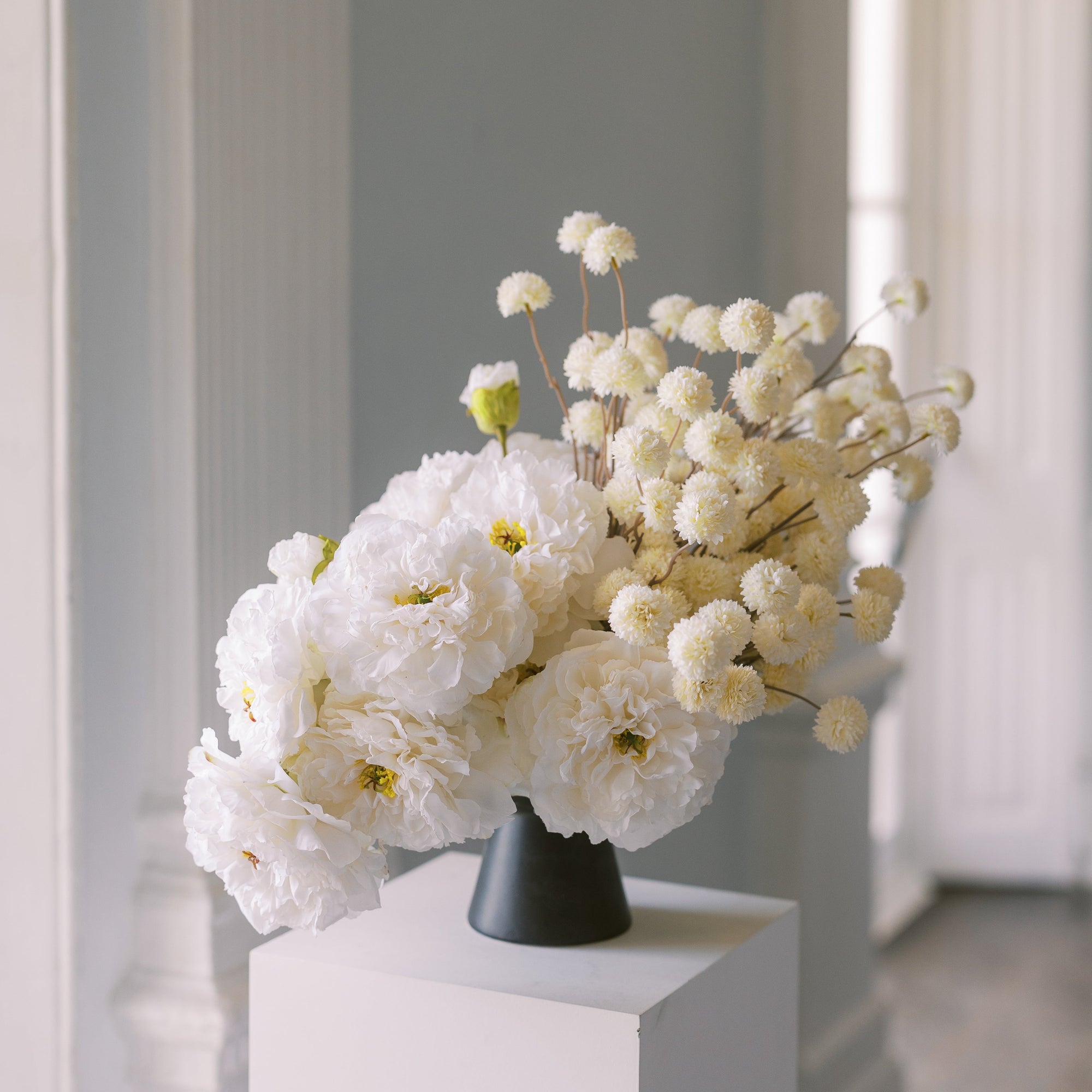 Large Arrangement for Hire - Faux Flower Arrangement & Vase