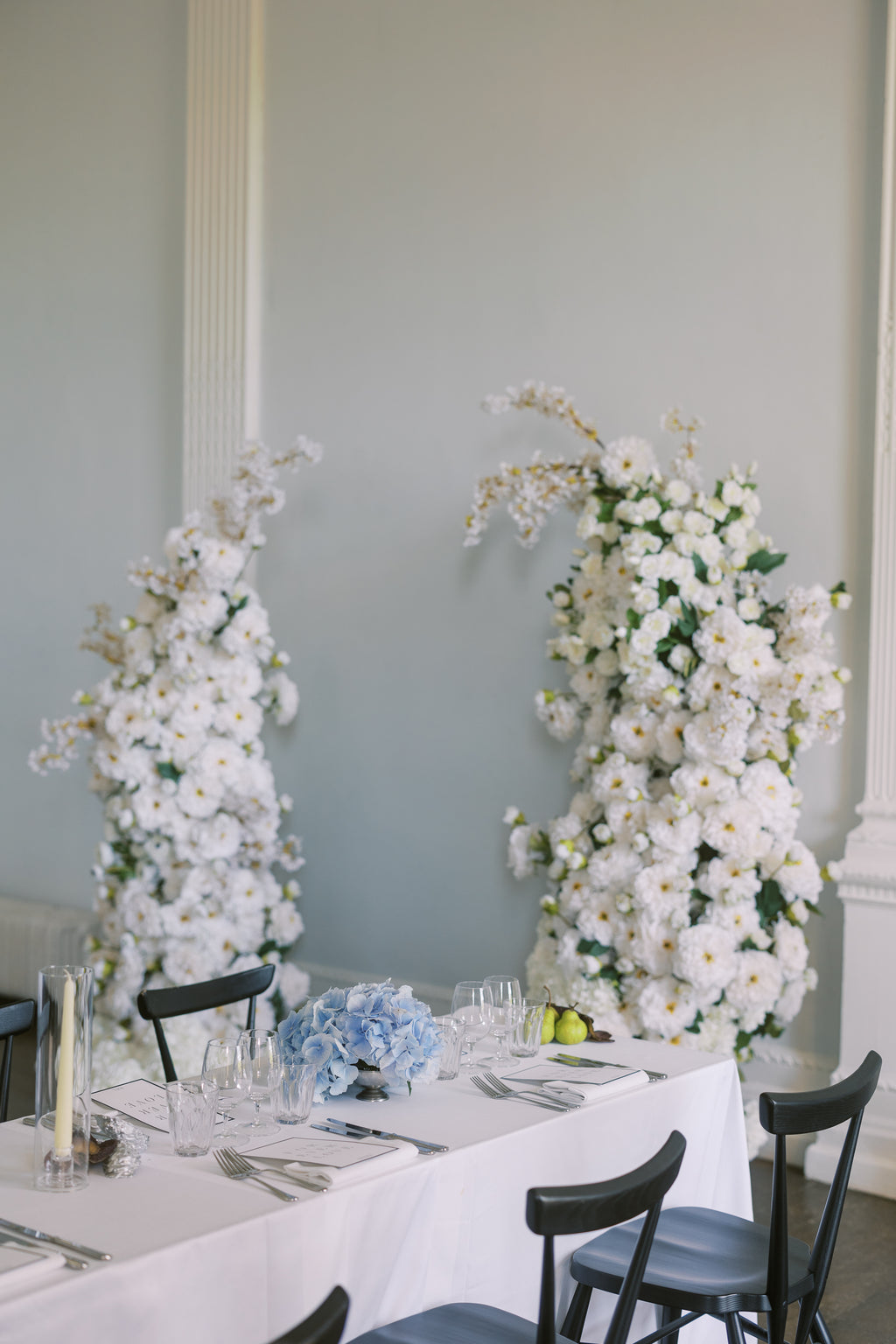 Faux Flower Columns - To Hire