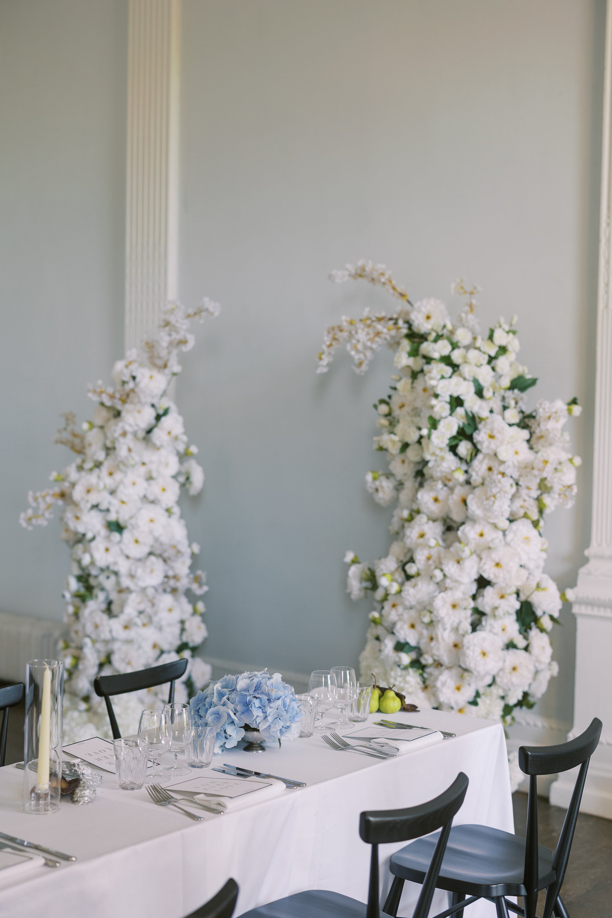 Faux Flower Columns - To Hire