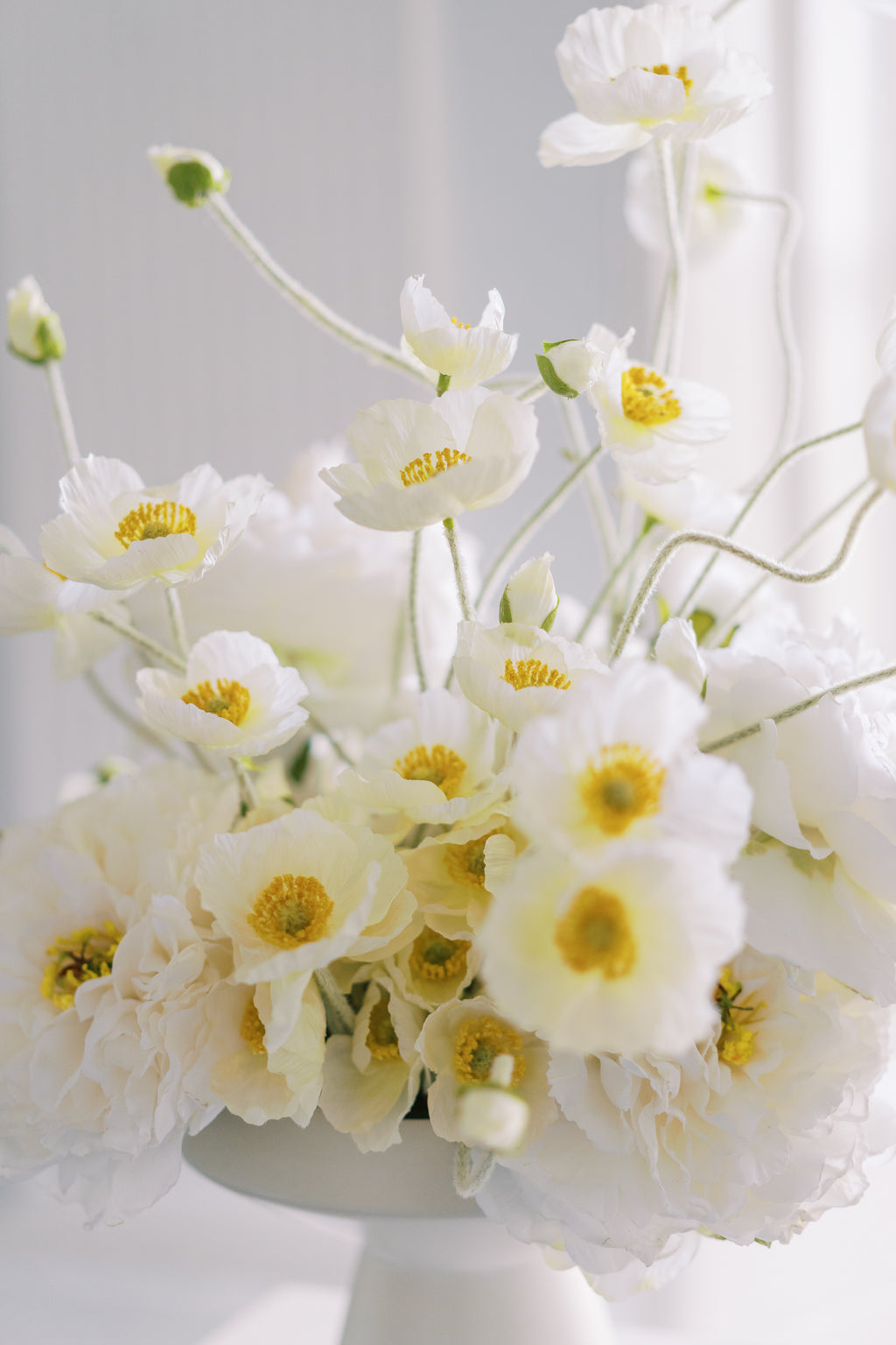Large Arrangement for Hire - Faux Flower Arrangement & Vase