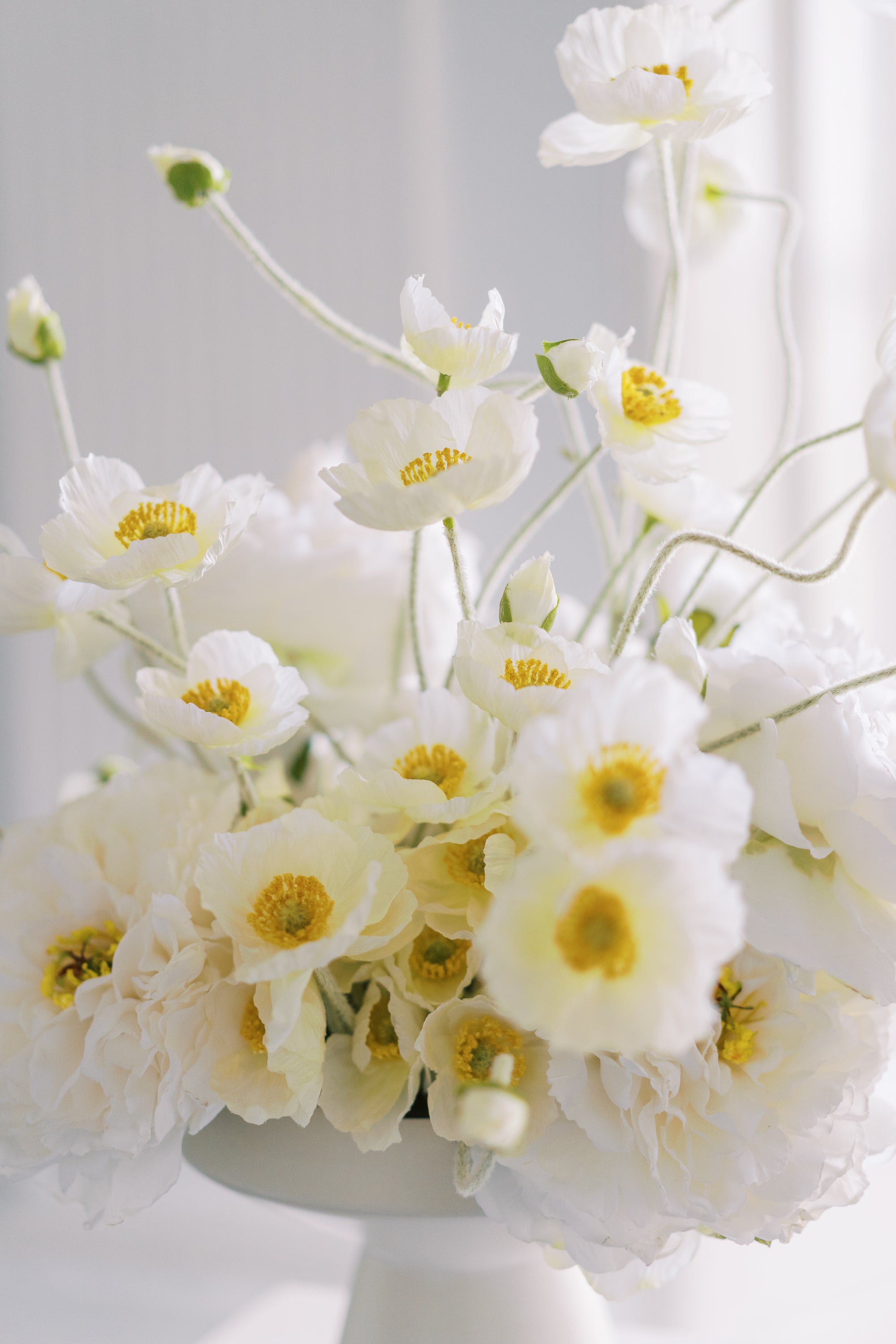Large Arrangement for Hire - Faux Flower Arrangement & Vase