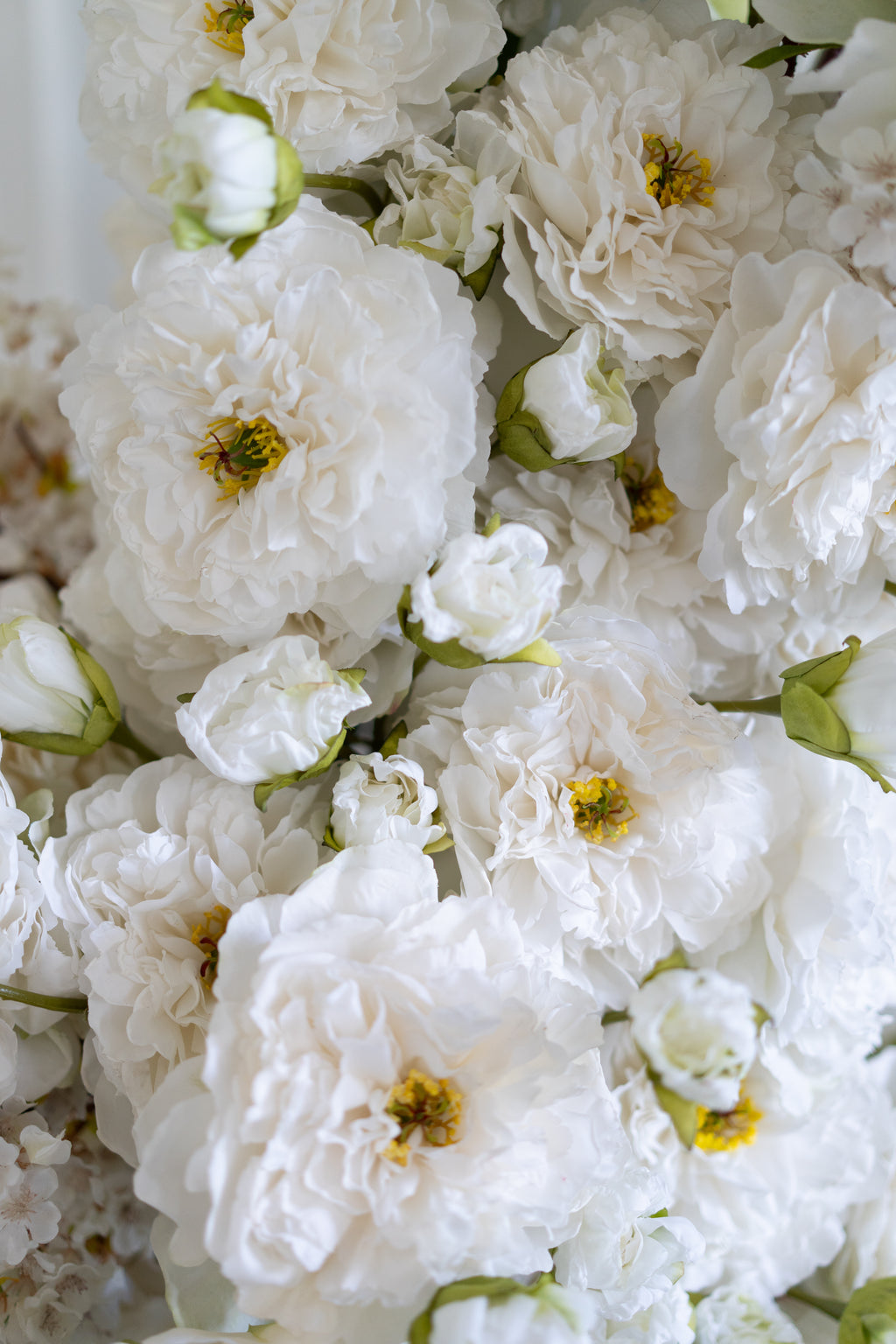 Faux Flower Columns - To Hire