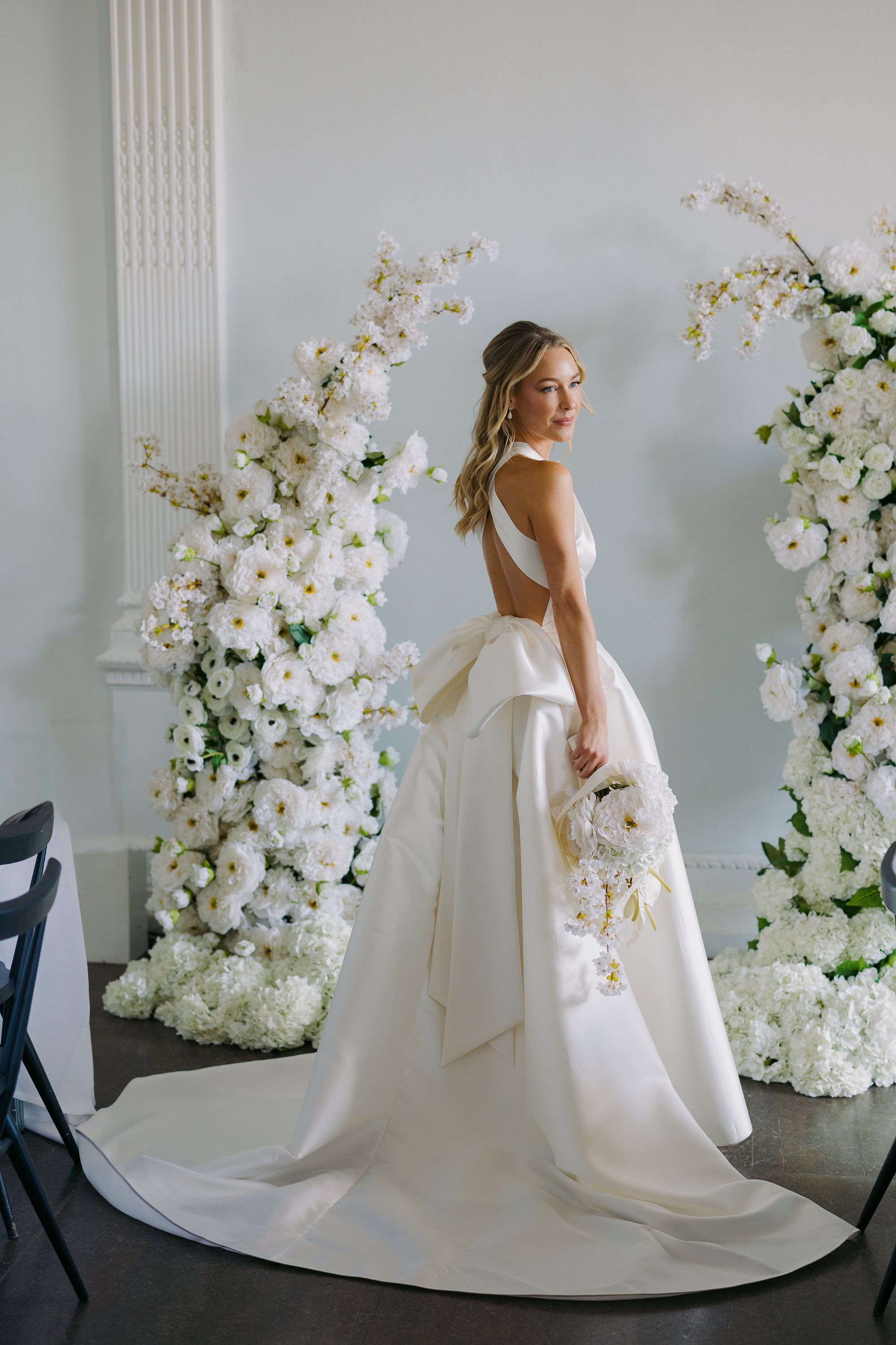 Faux Flower Columns - To Hire