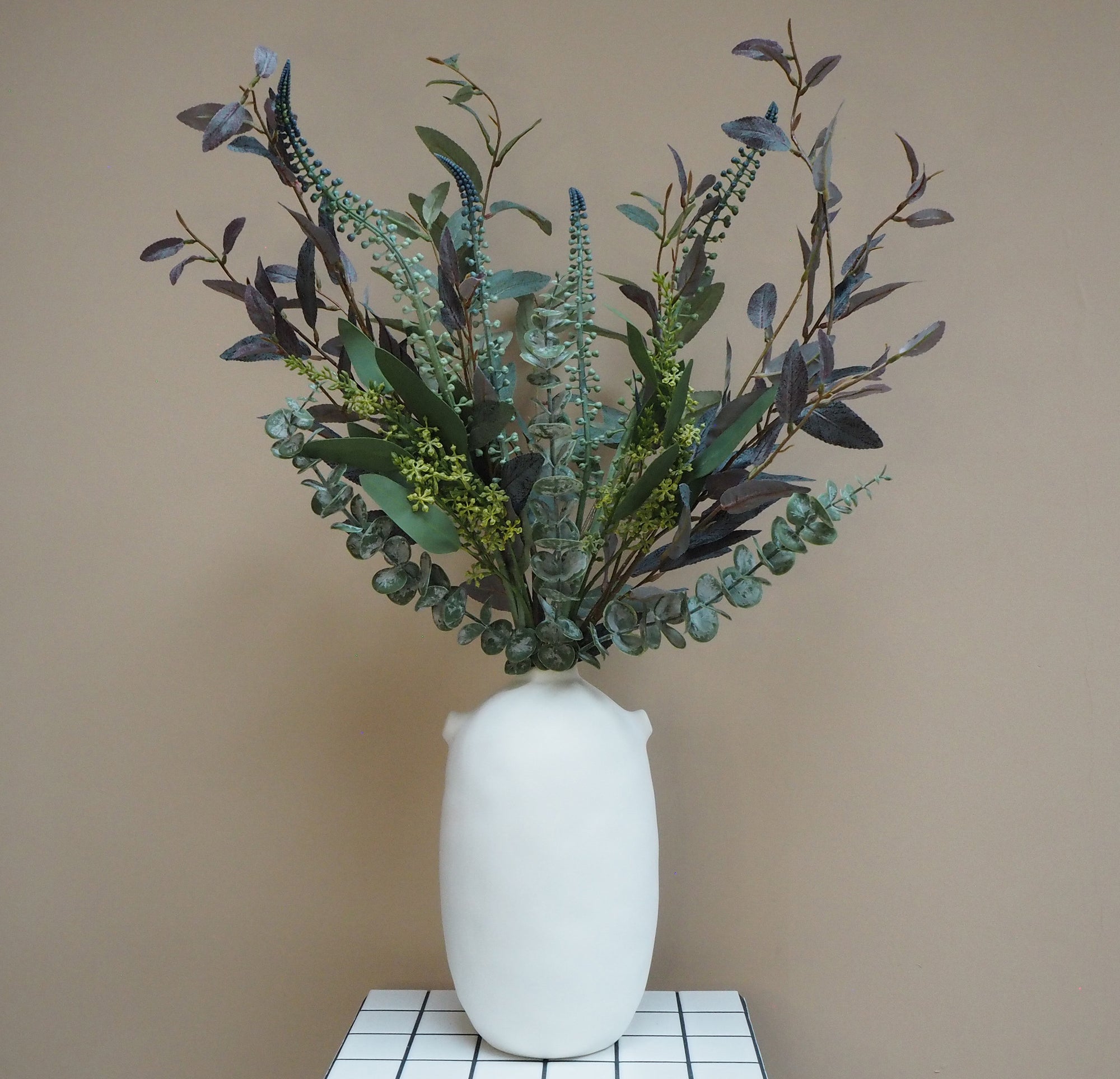 Greenery - Faux Foliage Arrangement - Greens