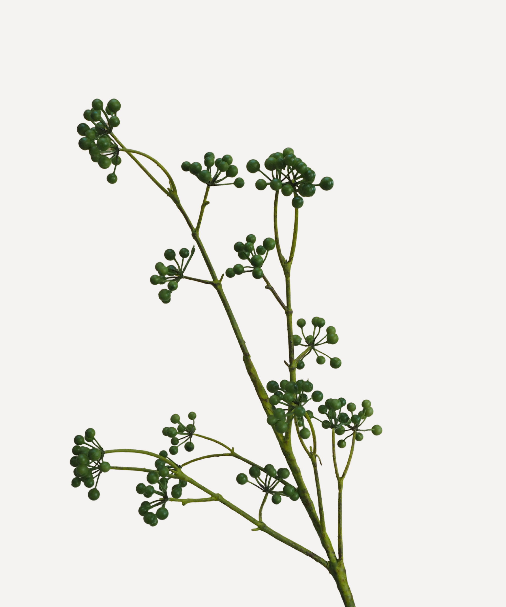 Berries - Faux Foliage Stems - Green, Blue, Red