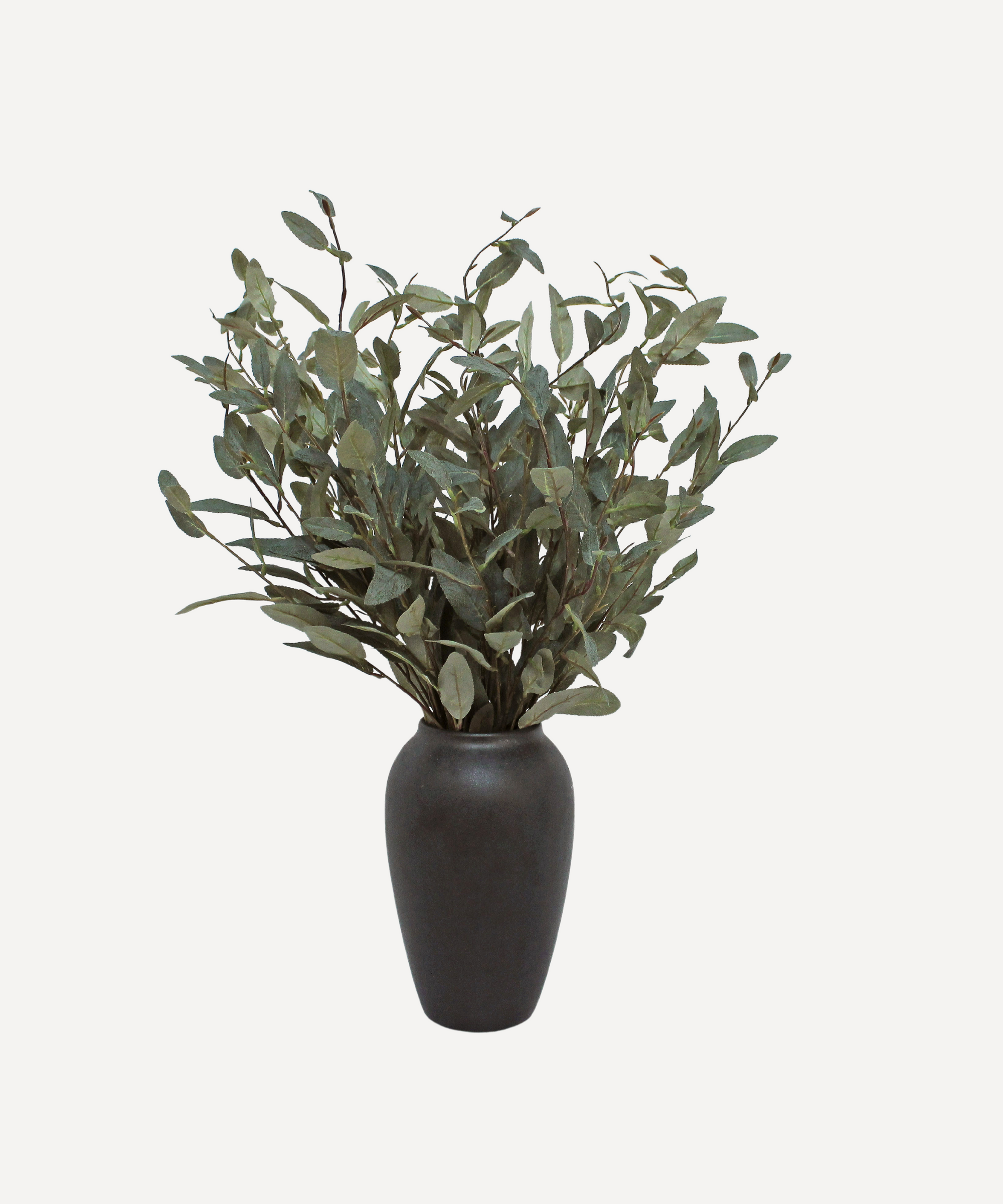 Willow Eucalyptus - Faux Foliage Stems - Purple, Green, Auburn