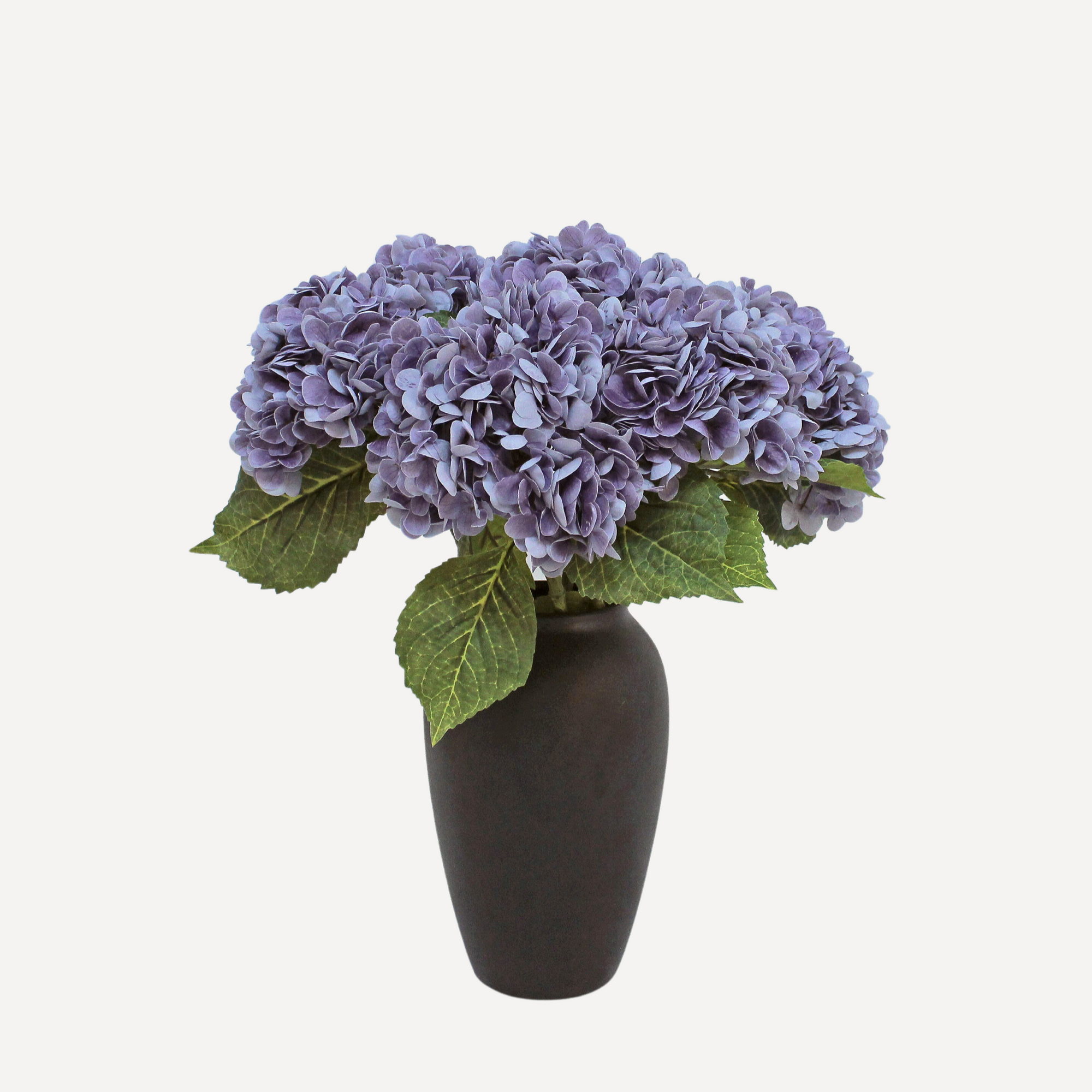 Hydrangeas - Faux Flower Stems - White, Light Green, Lavender, Blue, Green