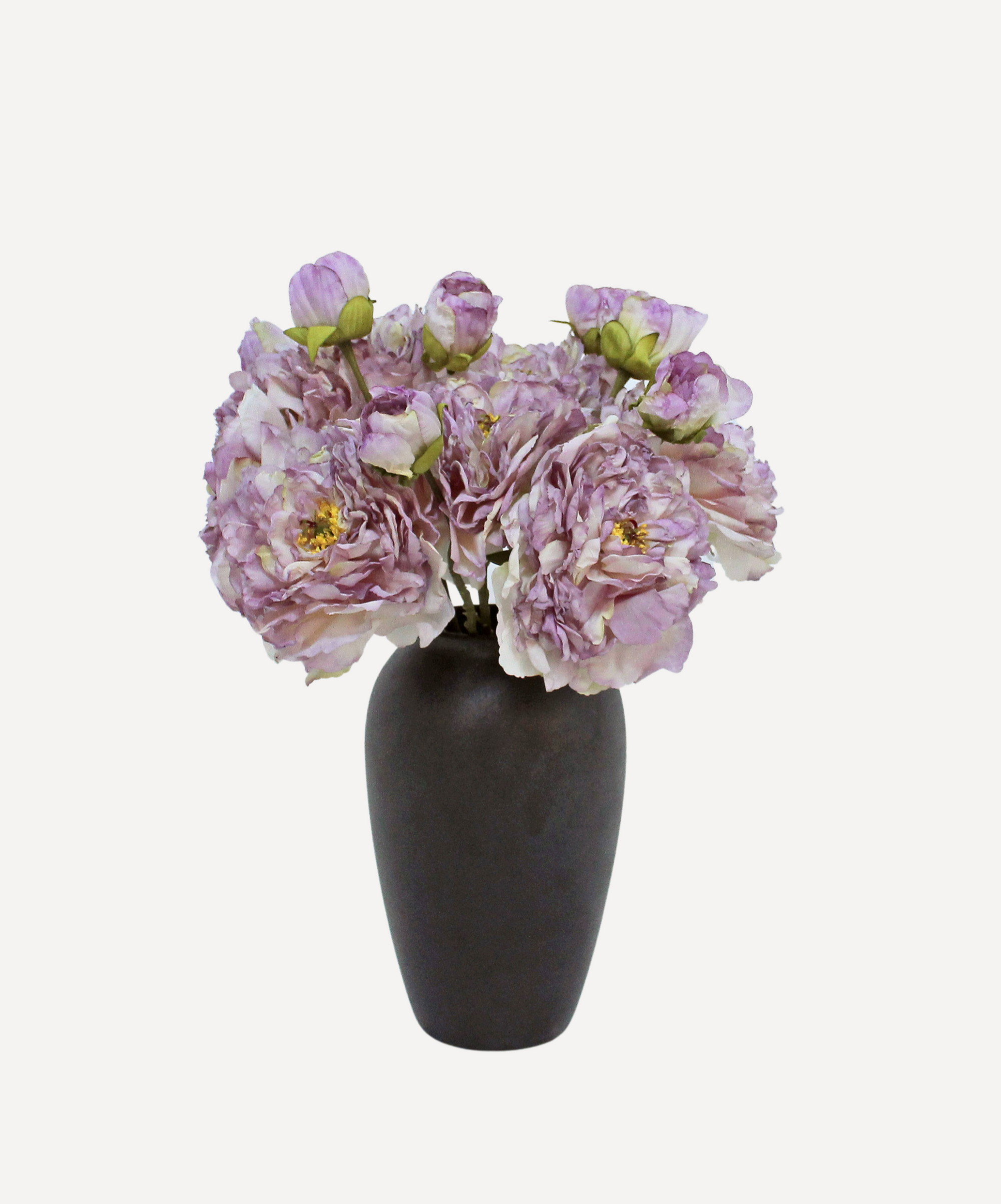 Blooming Peony - Faux Flower Stems - Blush Pink, White, Lavender, Coral, Merlot