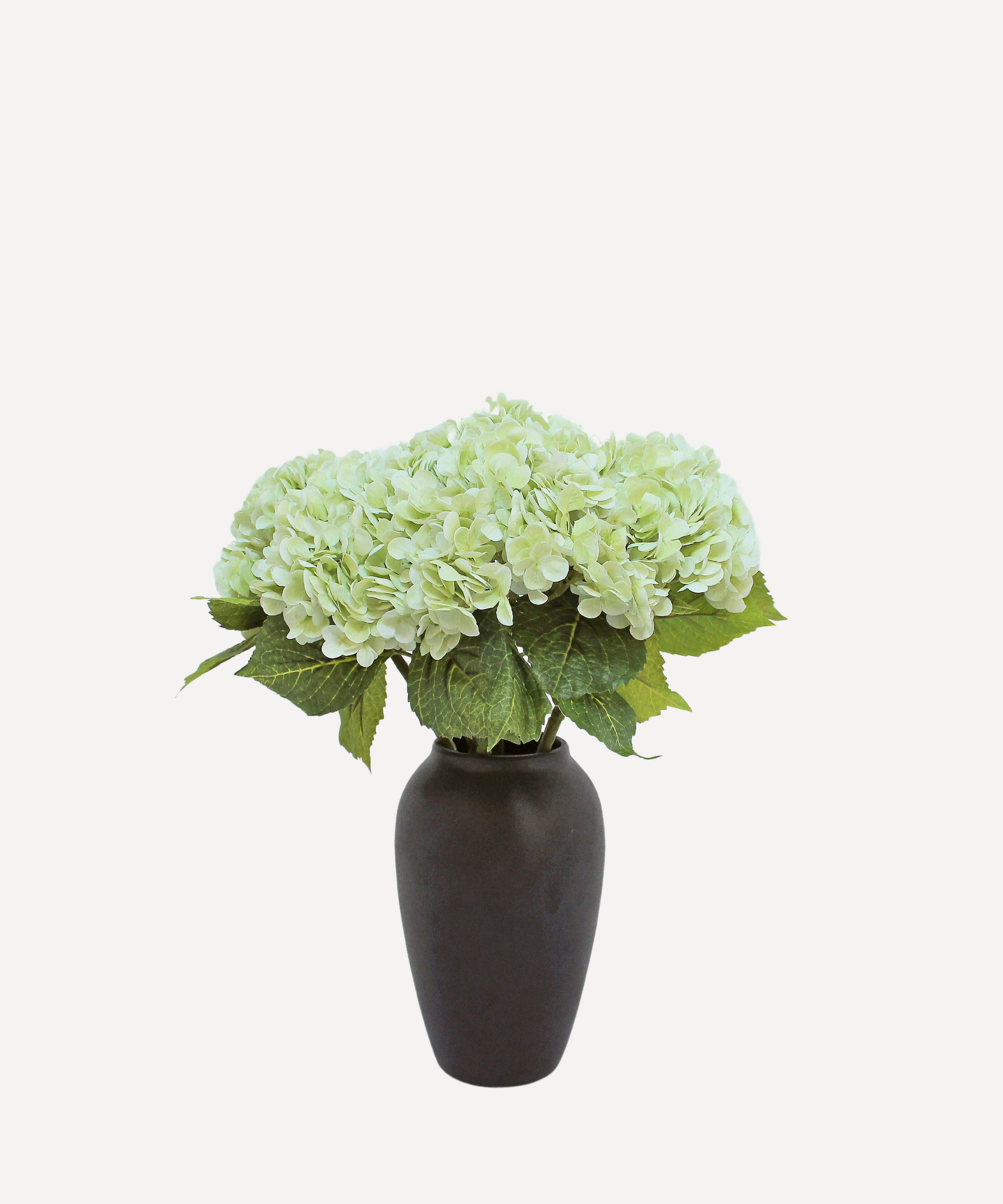 Hydrangeas - Faux Flower Stems - White, Light Green, Lavender, Blue, Green