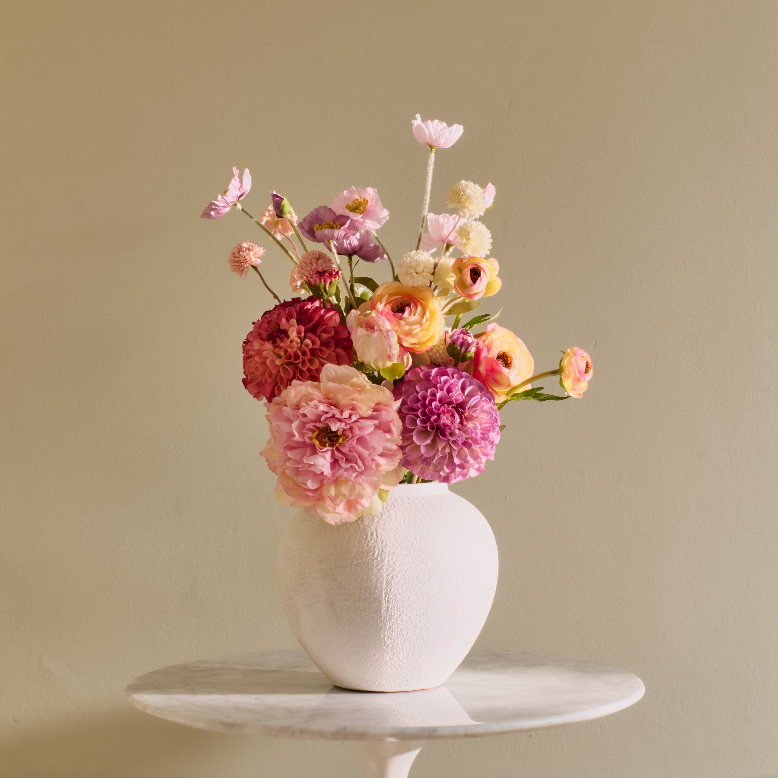 Timesact Faux Flower Arrangement - Thumbnail 2