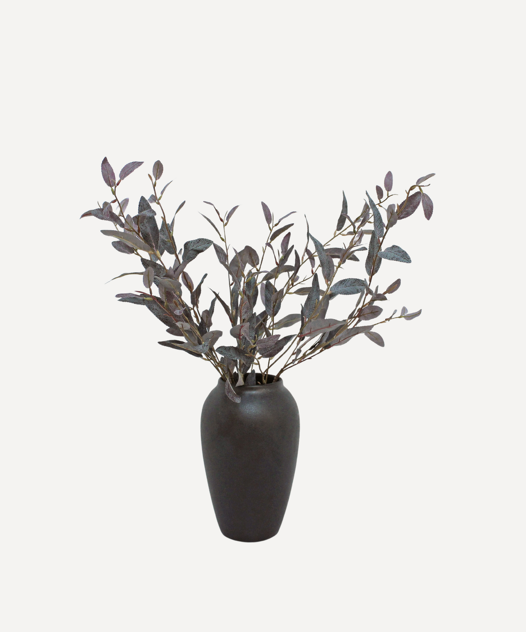 Willow Eucalyptus - Faux Foliage Stems - Purple, Green, Auburn