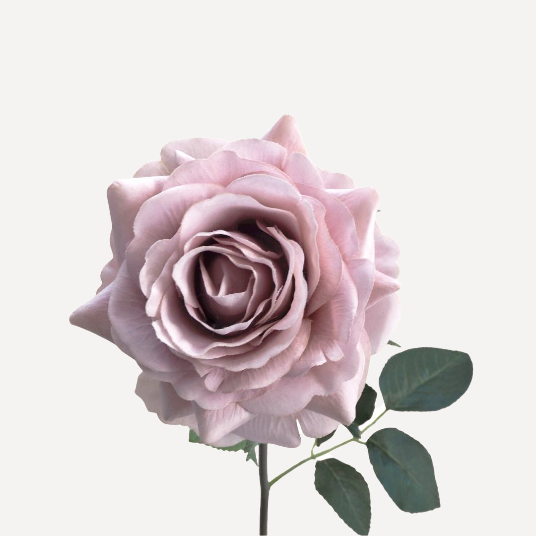 Small Roses - Faux Flower Stems - White, Blush, Magenta, Burnt Orange, Peach