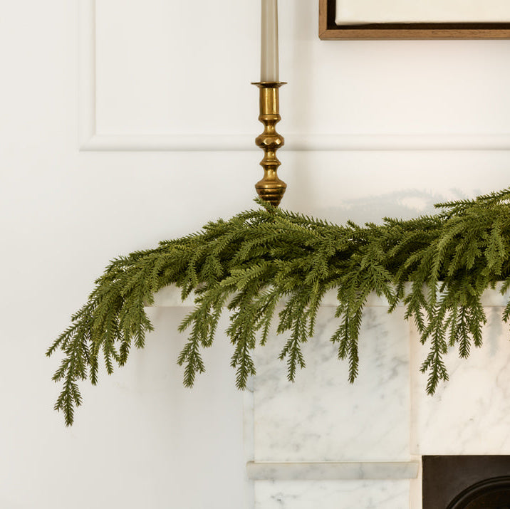 Forever Juniper - Faux Christmas Garland