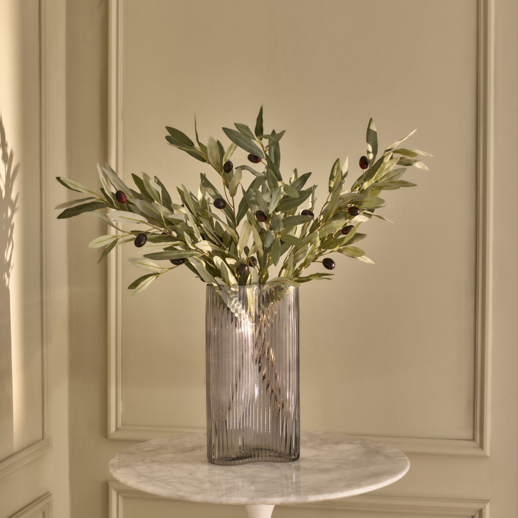Olive Branches - Faux Foliage Stems - Tea, Forest