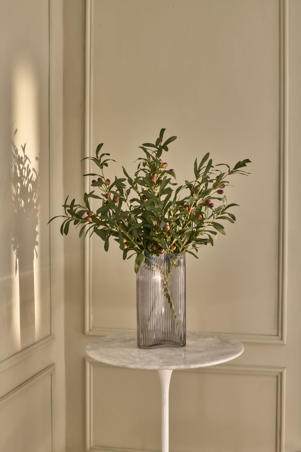 Olive Branches - Faux Foliage Stems - Tea, Forest