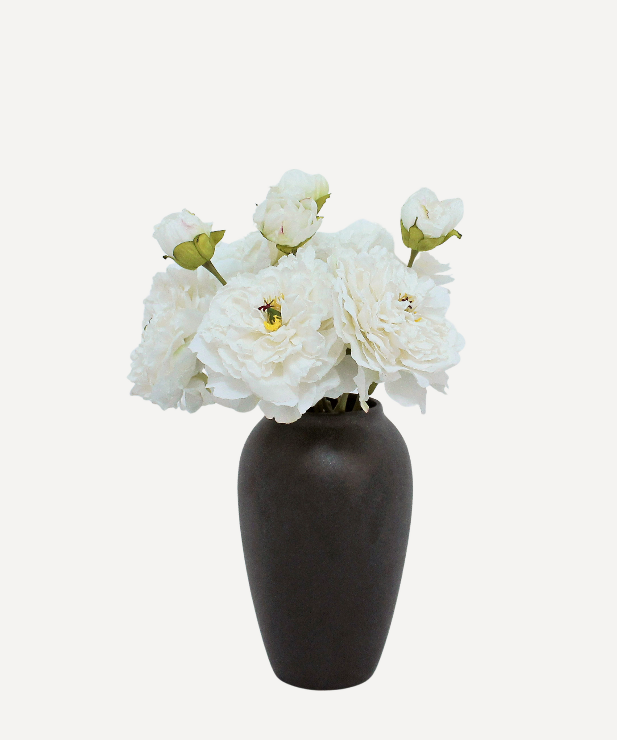 Blooming Peony - Faux Flower Stems - Blush Pink, White, Lavender, Coral, Merlot