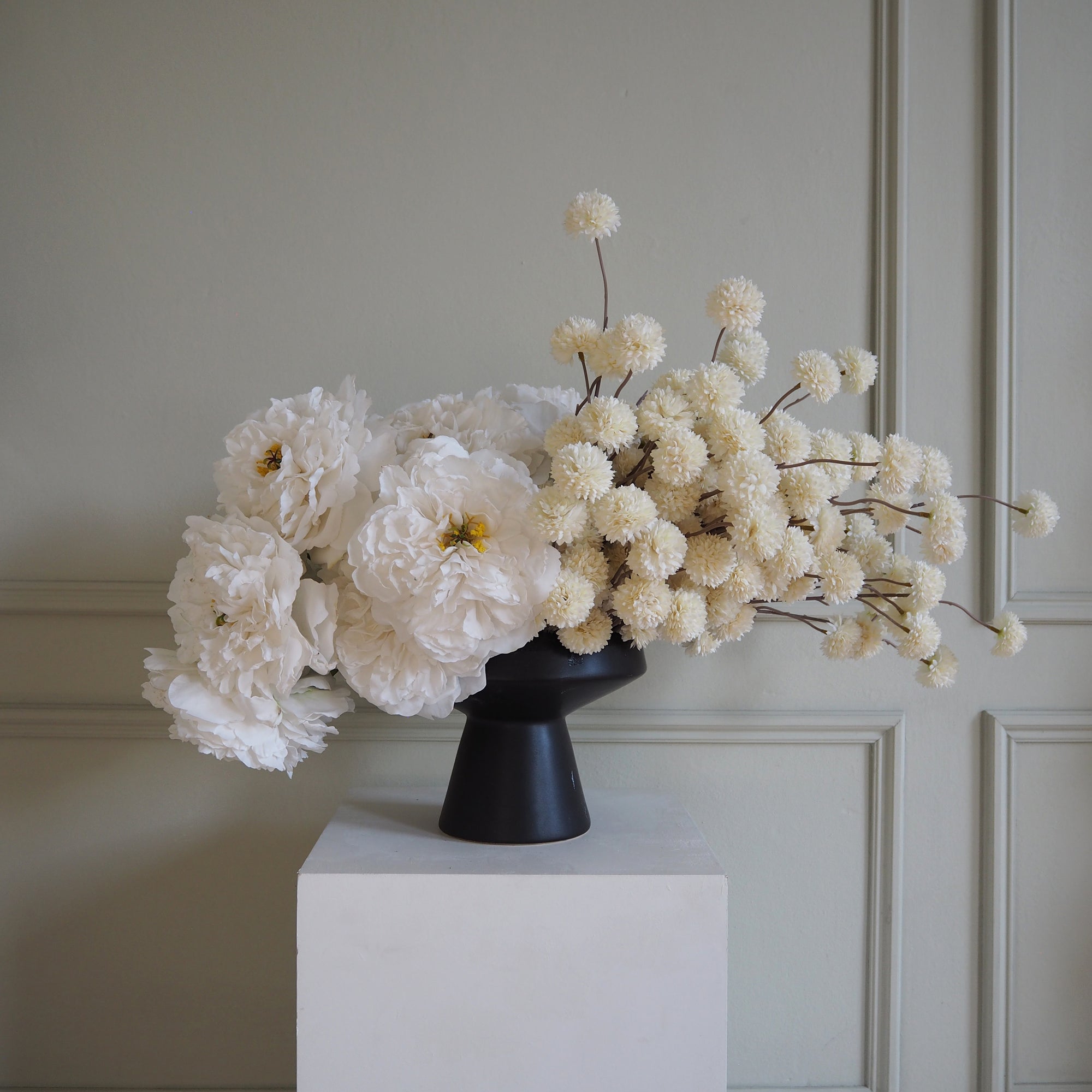 Large Arrangement for Hire - Faux Flower Arrangement & Vase