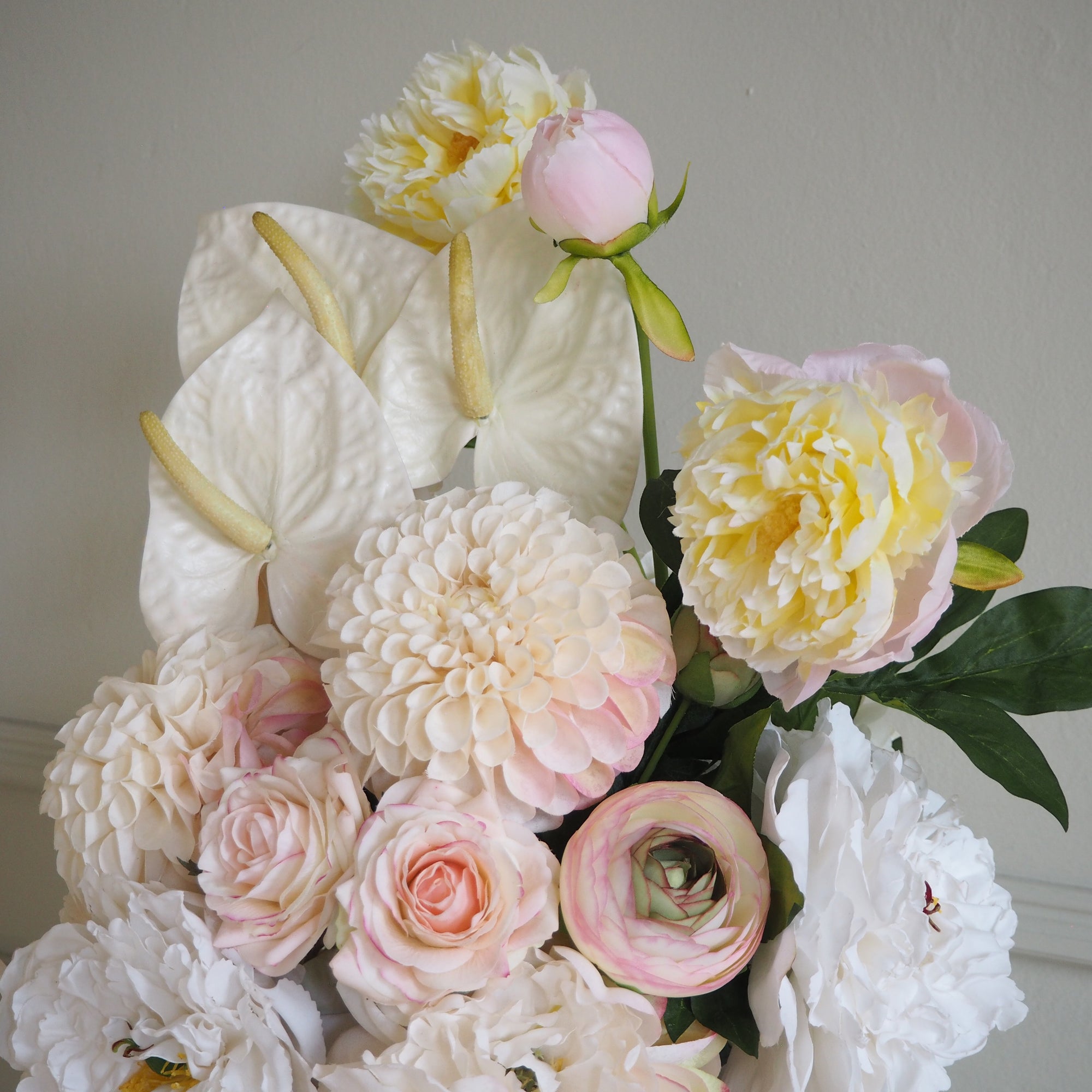 Large Arrangement for Hire - Faux Flower Arrangement & Vase